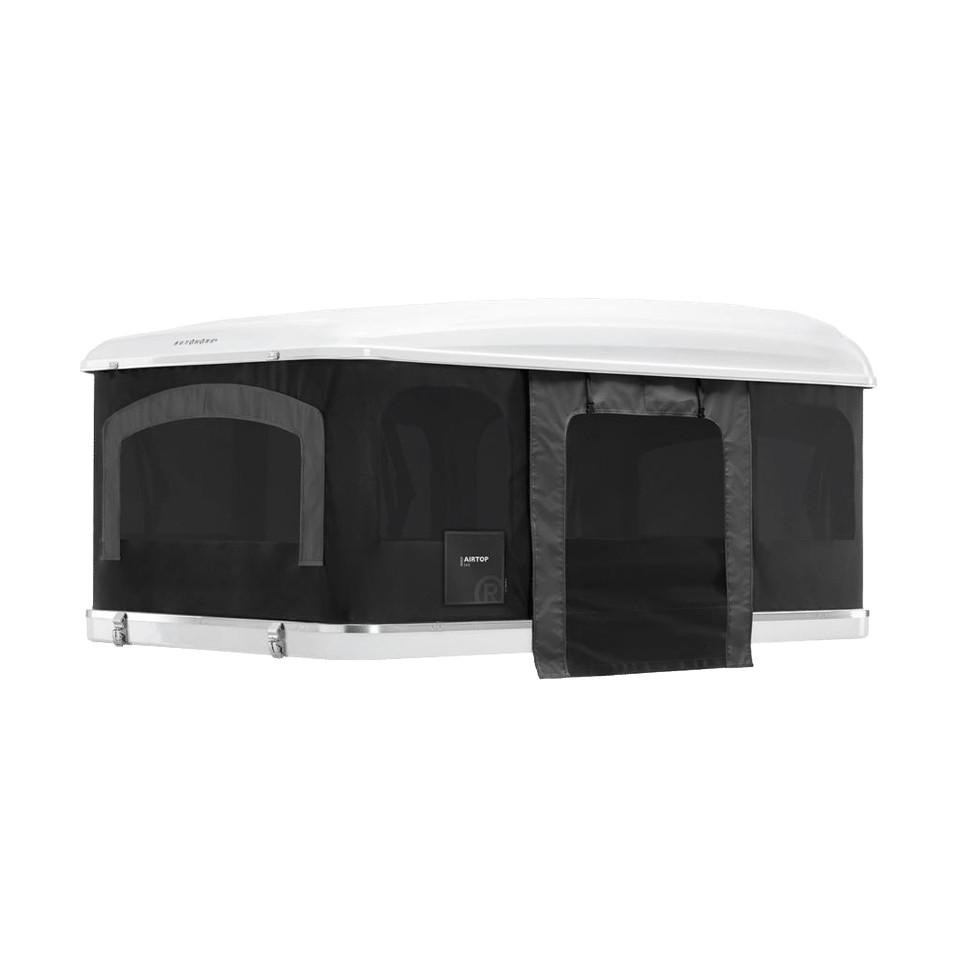 Autohome Airtop 360 Fiberglass Rooftop Tent, Medium, White + Carbon